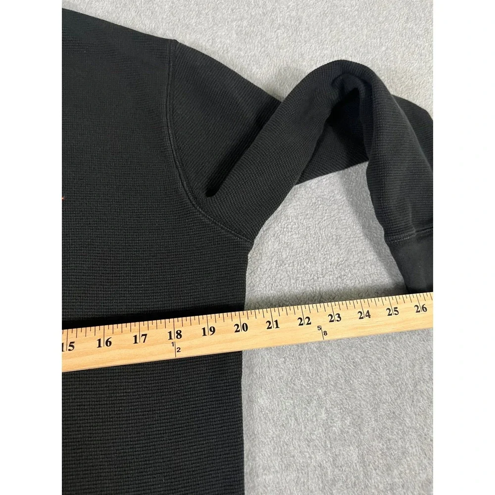 Polo Ralph Lauren Mens 2 Pack Thermal Waffle Knit Sleepwear Shirts Black Red L